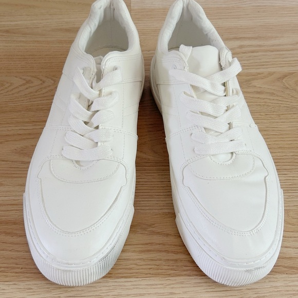White Men's ASOS Sneakers Size 9 - Picture 3 of 8